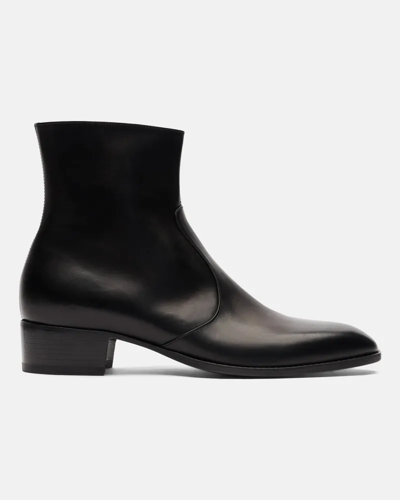 Scarosso Warren Schwarz - Mann Boots Schwarz - Kalbsleder Schwarz
