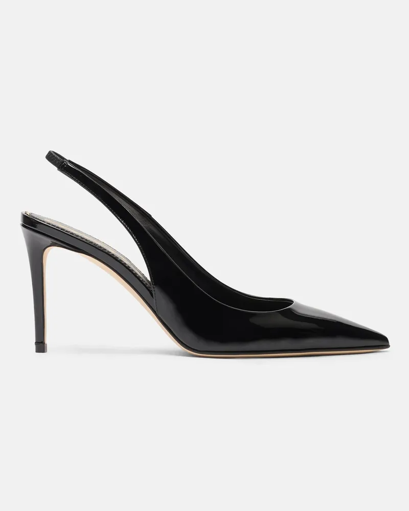 Scarosso Sutton Black Patent - Frau High Heels Schwarz - Lackleder Schwarz