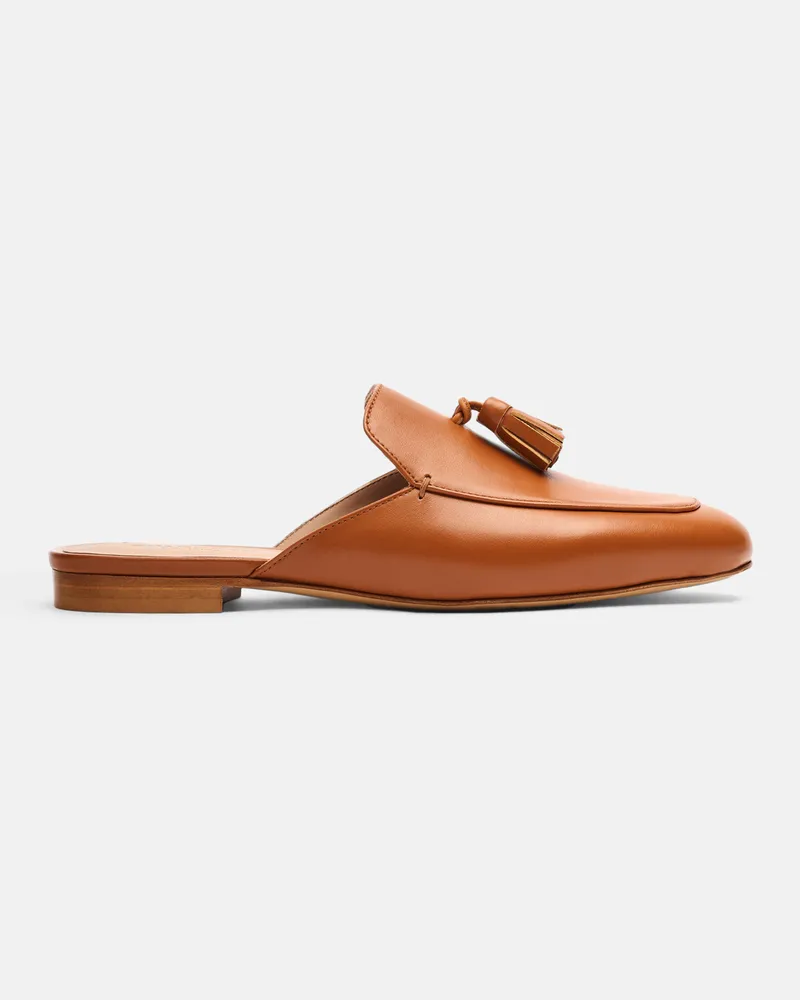 Scarosso Giorgina Cognac - Frau Sandalen & Espadrilles Cognac - Kalbsledersleder Cognac