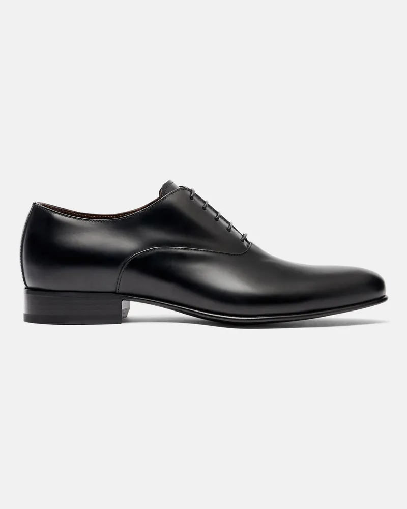 Scarosso Ballo - Mann Oxfords Schwarz - Kalbsleder Schwarz