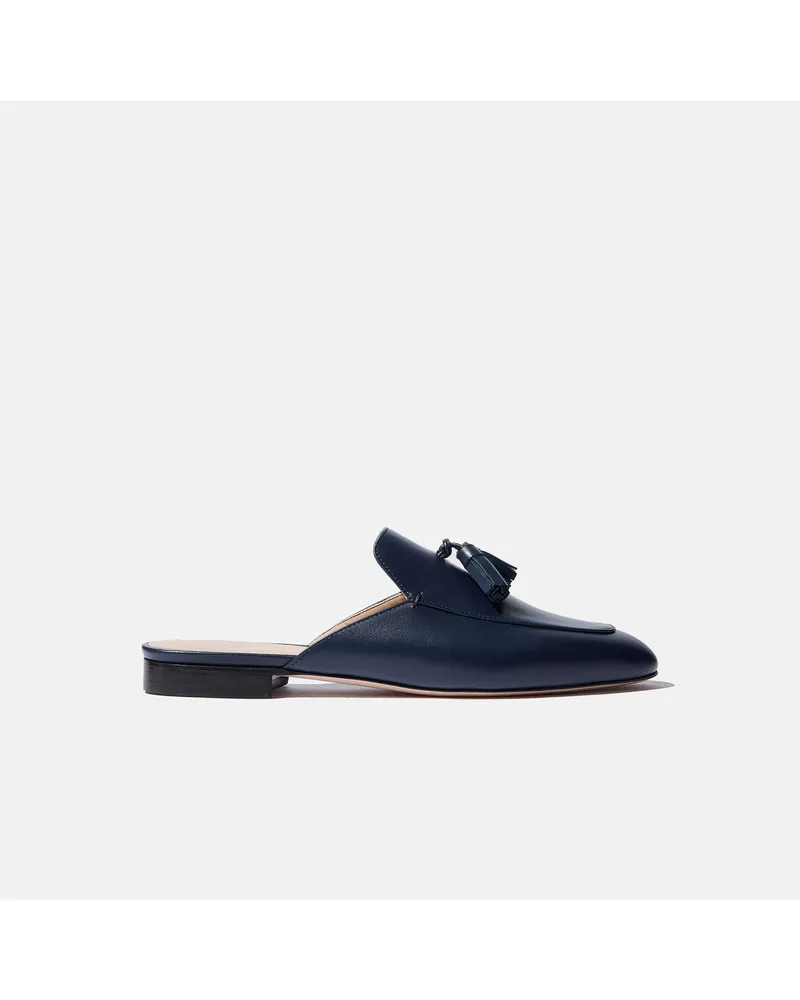 Scarosso Giorgina Blu - Frau Mules Blau - Kalbsleder Blau