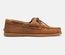 Jude Cognac Nubuck - Mann Bootsschuhe Cognac - Nubukleder