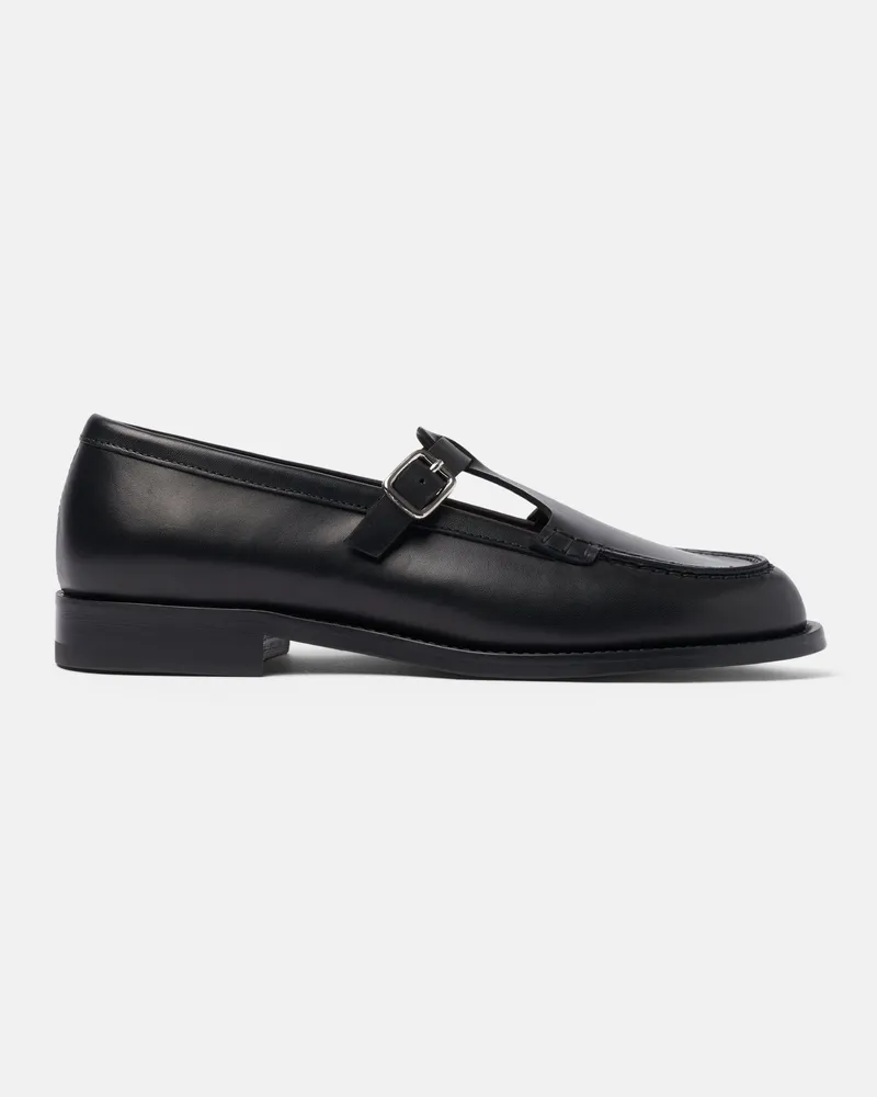 Scarosso Edna Schwarz - Frau Loafers Schwarz - Kalbsleder Schwarz