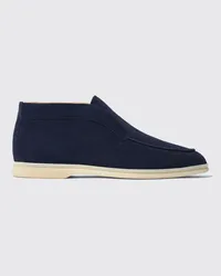 Scarosso Leonardo Blau Veloursleder Blau