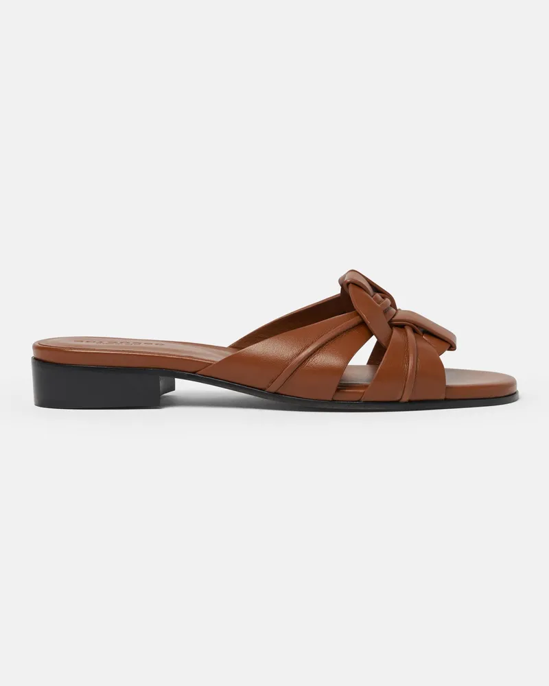 Scarosso Anna Leder - Frau Sandalen Leder - Kalbsleder Leder