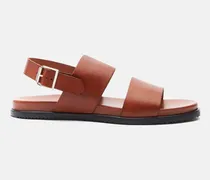 Antonio Cognac - Mann Sandalen Cognac - Kalbsleder