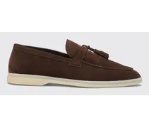 Scarosso Leandro Brown Suede x Brooks Brothers Braun