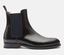 Elena Ebano - Frau Chelsea Boots Braun - Kalbsleder