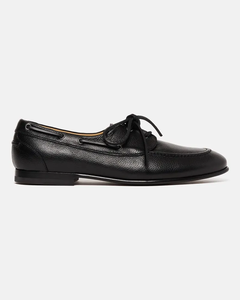 Scarosso Ginevro Black - Mann Loafers Schwarz - Kalbsleder Schwarz