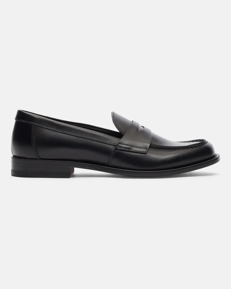 Scarosso Harper Black - Frau Loafers Schwarz - Kalbsleder Schwarz