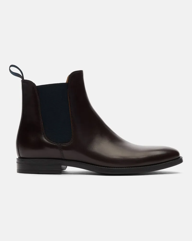 Scarosso Giacomo Testa Di Moro - Mann Chelsea Boots Braun - Kalbsleder Braun