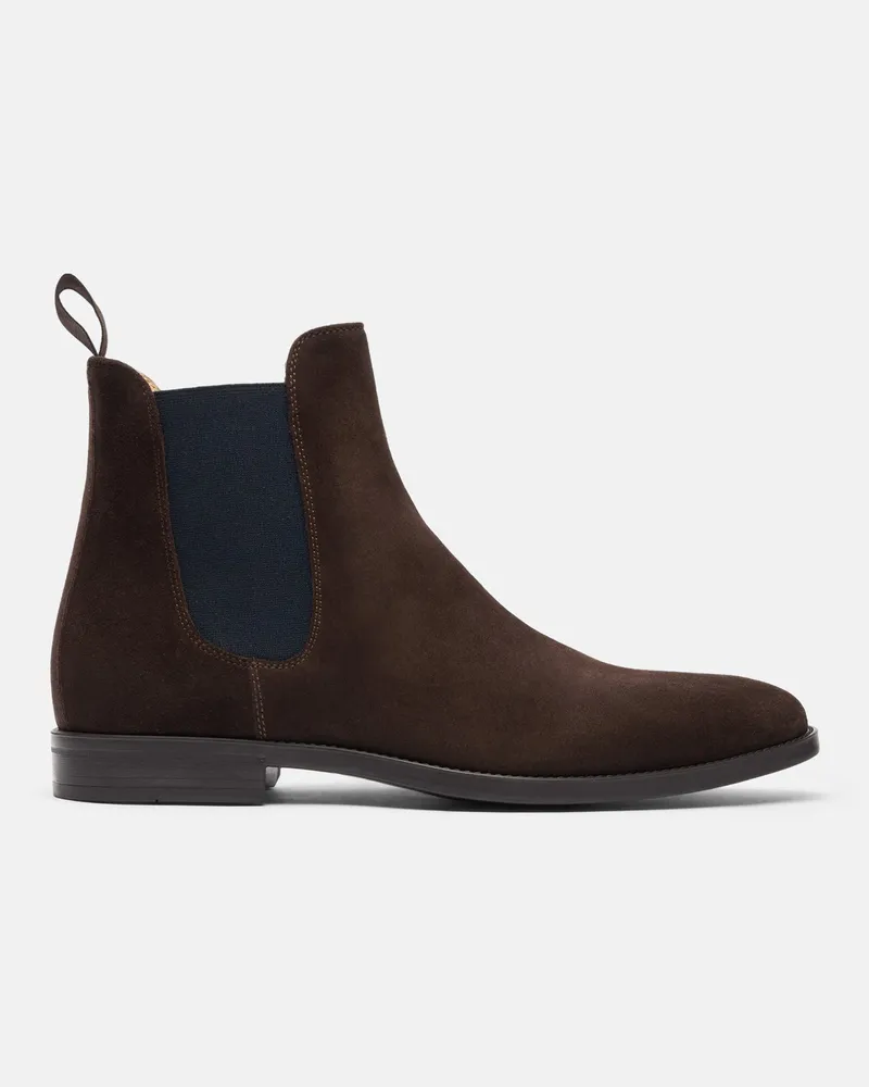 Scarosso Giacomo Brown - Mann Chelsea Boots Braun - Veloursleder - Jetsetter Edition Braun
