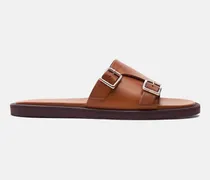 Costantino Cognac - Mann Sandalen Cognac - Kalbsleder