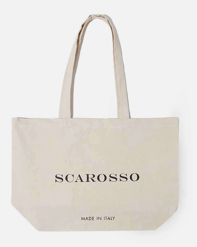 Scarosso Tote Bag -  Taschen Ecru - Baumwolle Ecru