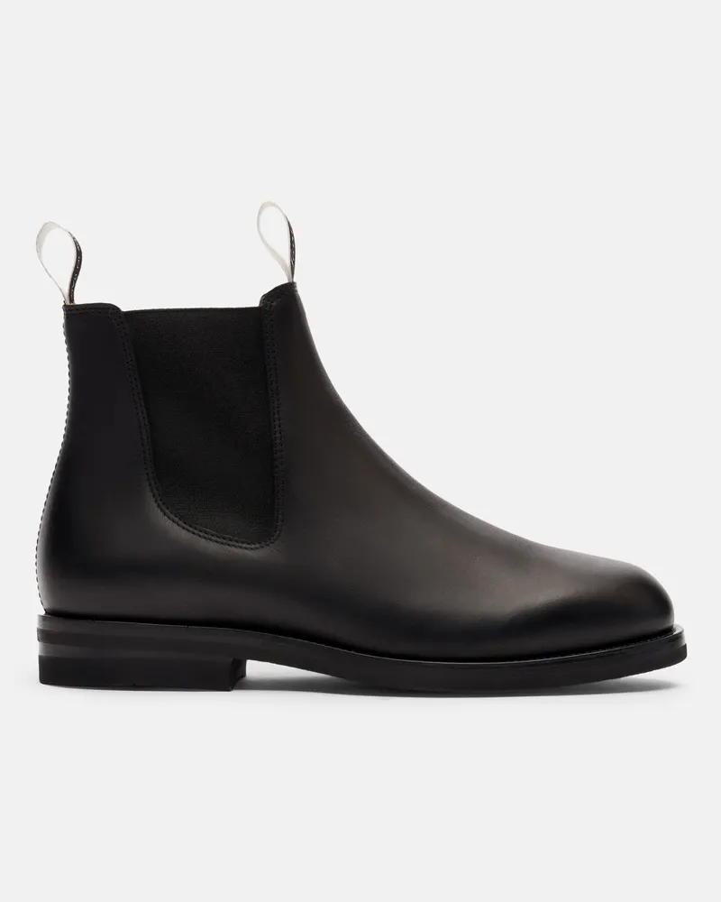 Scarosso William Iii Schwarz - Mann Chelsea Boots Schwarz - Kalbsleder Schwarz