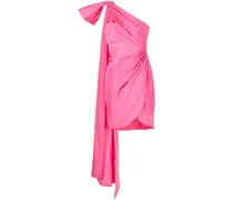 One-Shoulder-Minikleid - Rosa