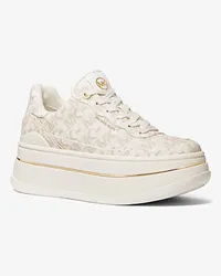 Michael Kors Plateau-Sneaker Hayes mit Empire Signature-Logomuster Natur