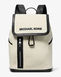 Michael Kors Rucksack Brooklyn aus Baumwoll-Canvas Natur