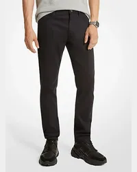 Michael Kors Jeans aus Gebürstetem Stretch-Denim Schwarz