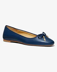 Michael Kors Ballerina Nori aus Leder Blau