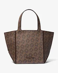 Michael Kors Shopper Jordi Small mit Empire Signature-Logomuster Braun