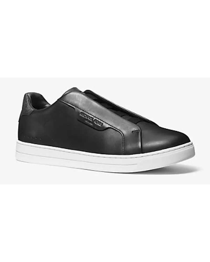 Michael Kors Slip-On-Sneaker Keating aus Leder Schwarz