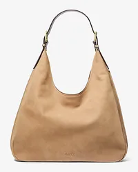 Michael Kors Hobo Bag Nolita Large aus Nubukleder Braun