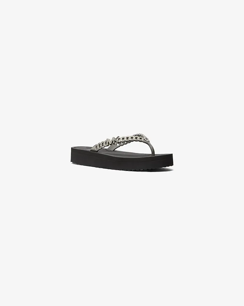 Michael Kors Flip-Flop Zaza mit Plateau Grau