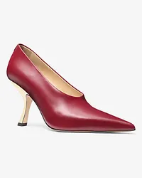 Michael Kors Pumps Luna aus Leder Rot