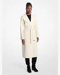 Michael Kors Trenchcoat aus Wollmischgewebe Natur