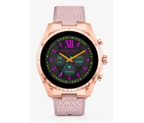 Smartwatch Gen 6 Bradshaw Im Rosé-Goldton mit Silikonarmband und Logo