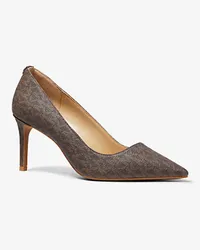 Michael Kors Pumps Alina Flex mit Logo Braun