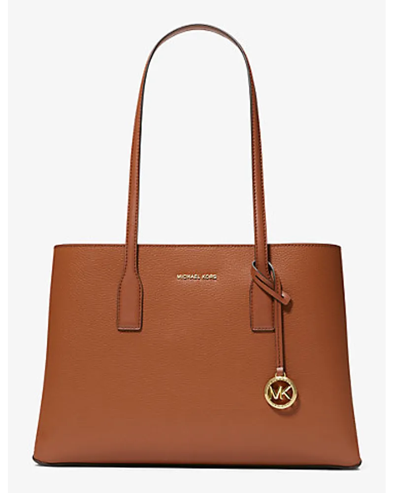 Michael Kors Shopper Ruthie Medium aus Gekrispeltem Leder Braun