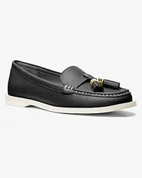 Michael Kors Loafer Kiernan aus Leder Schwarz