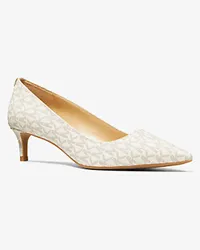 Michael Kors Pumps Alina Flex mit Logo und Kitten-Heel-Absatz Natur