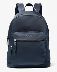 Michael Kors Rucksack Hudson aus Nylon Blau