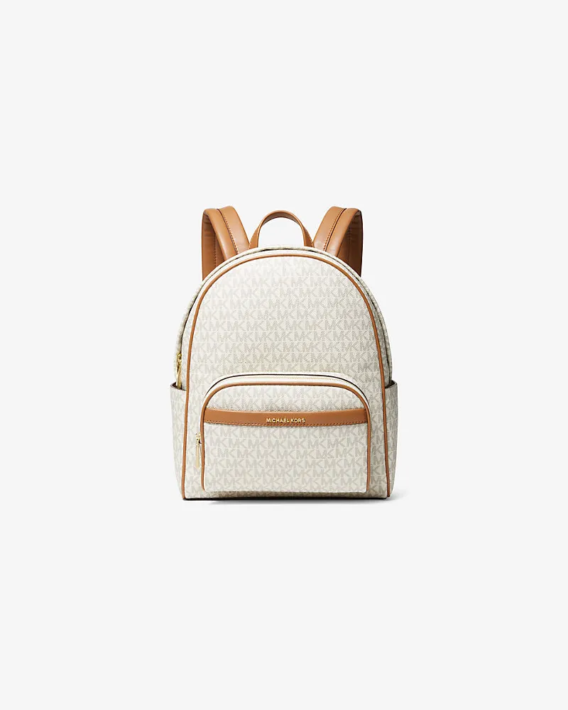 Michael Kors Rucksack Bex Medium mit Signature-Logomuster Natur