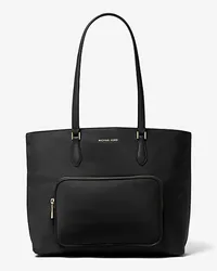 Michael Kors Shopper Cara Large aus Nylon Schwarz