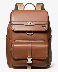 Michael Kors Rucksack Varick aus Leder Braun