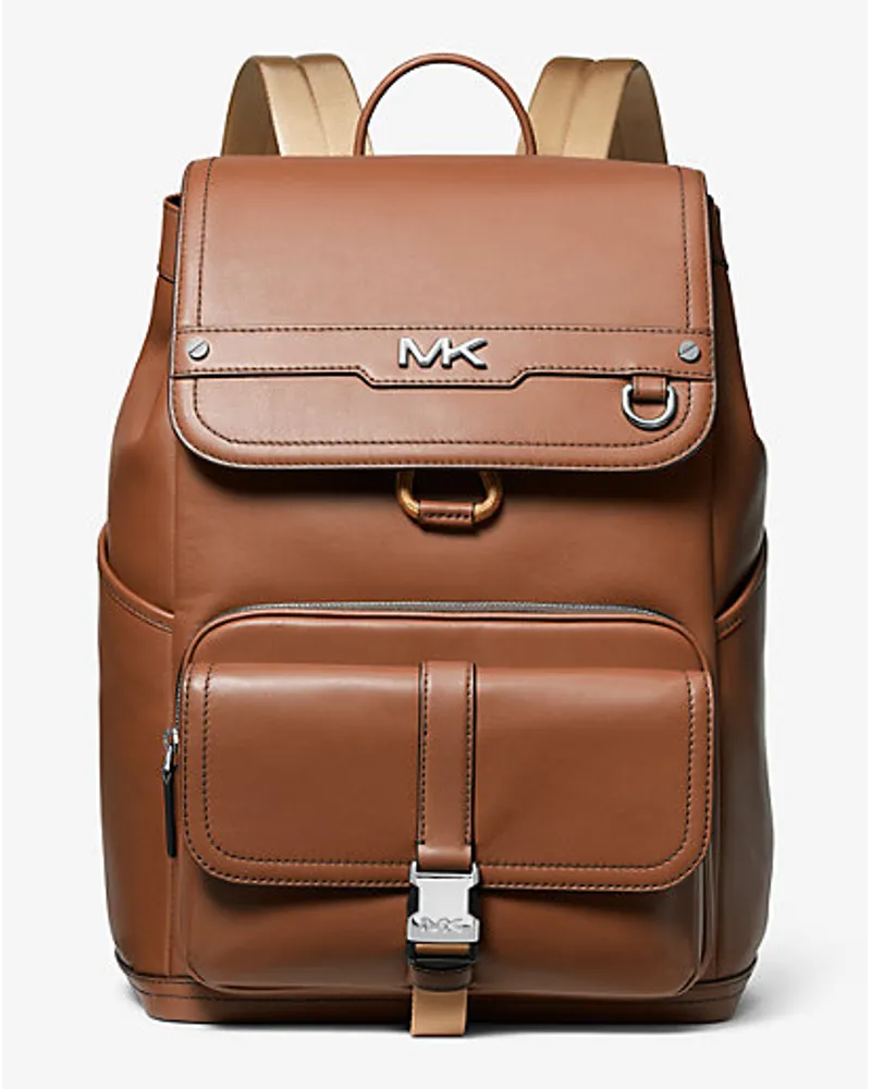 Michael Kors Rucksack Varick aus Leder Braun