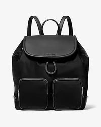 Michael Kors Rucksack Cara Large aus Nylon Schwarz