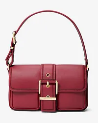 Michael Kors Schultertasche Colby Medium aus Leder Rot