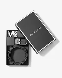 Michael Kors 4-In-1-Gürtel mit Logo In Geschenkbox Schwarz