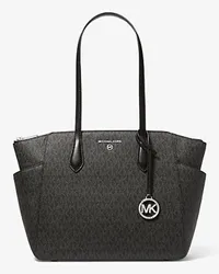 Michael Kors Shopper Marilyn Medium mit Logo Schwarz