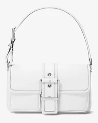 Michael Kors Schultertasche Colby Medium aus Leder Weiss