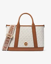 Michael Kors Henkeltasche Luisa Small mit Signature-Logomuster Natur