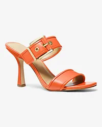 Michael Kors Sandale Colby aus Leder Orange