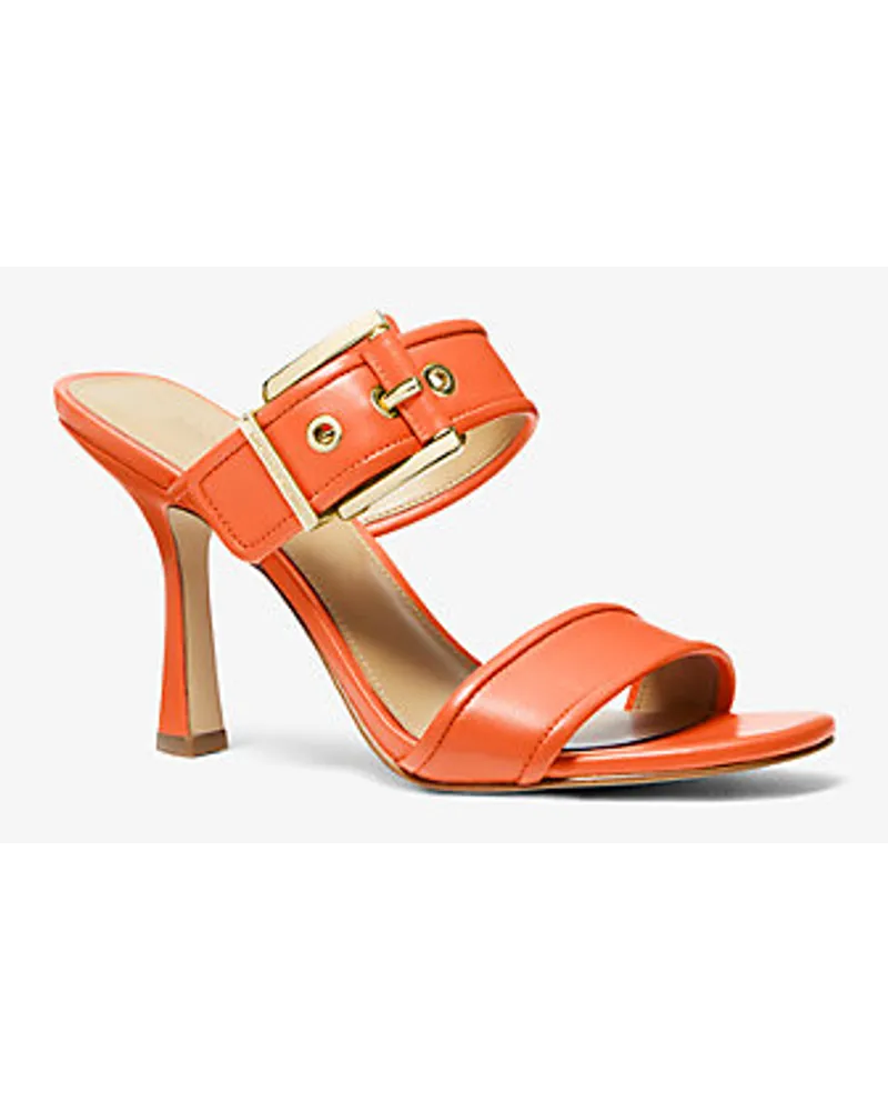 Michael Kors Sandale Colby aus Leder Orange