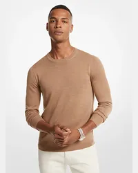 Michael Kors Sweater aus Merinowolle Braun