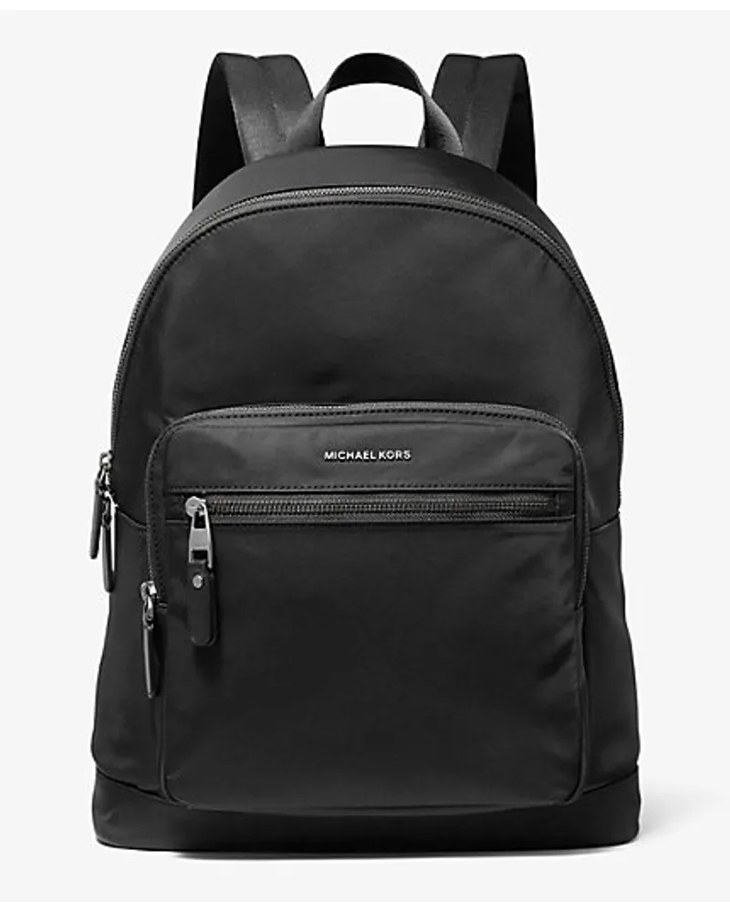 Michael Kors Rucksack Hudson aus Nylon Schwarz